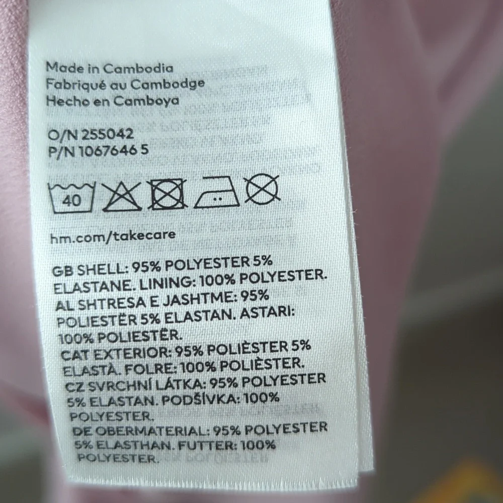 ❤️ H&M women's midi dress lavender/pink - Picture 4 of 5